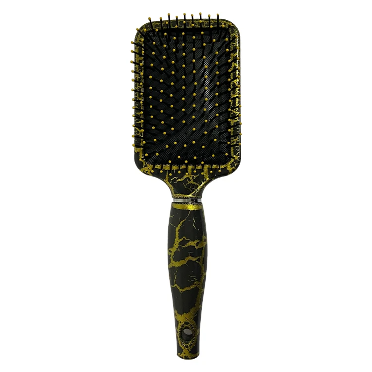 EUREKA 9594CNG Massaging Hair Brush Self Cleaning Comb Massage Comb Air-Cushion Comb With Nylon Pins And Grip Handle