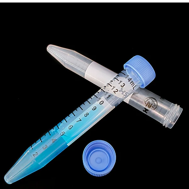 Laboratory best price plastic micro 5ml conical cover centrifuge tube with sharp bottom