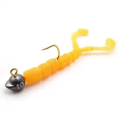 Free samples Mustad AJW-CHK 15PCS/BAG Mustad Fishing Soft Bait Lures Soft Bait Molds Fishing Soft Plastic Lures