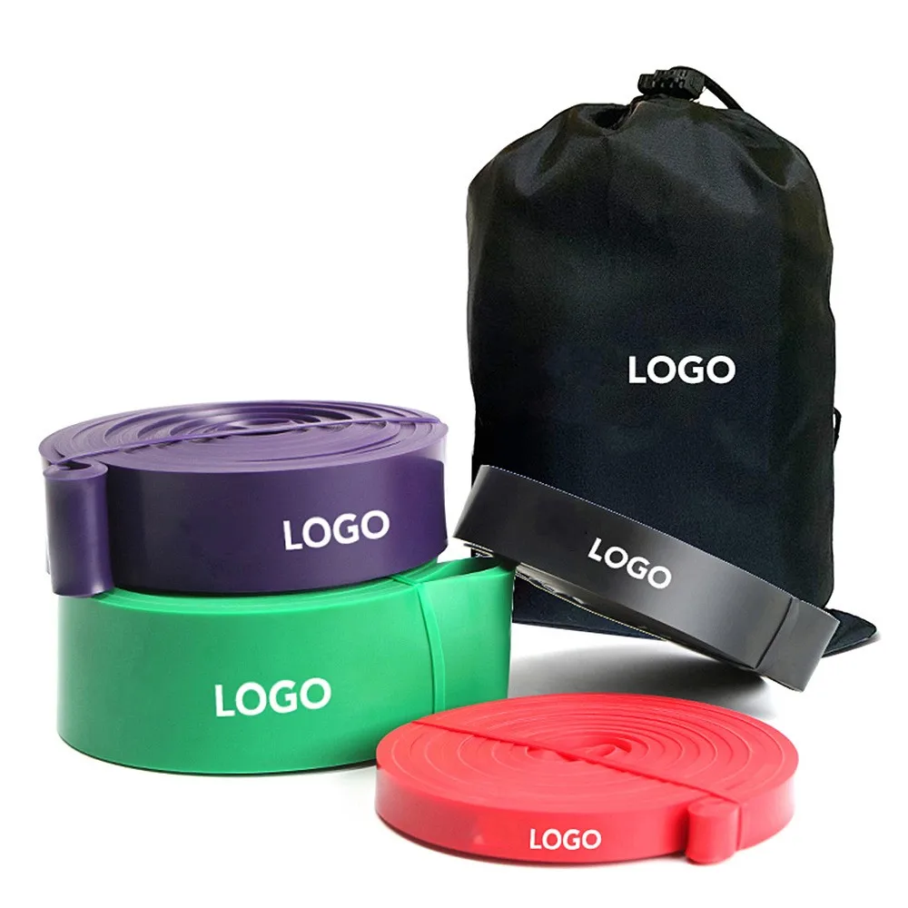 Heavy Duty TPE Resistance Loop Bands Exercise Elastic Band For Sport Strength Pull Up Assist Bands Workout  Fitness Equipment