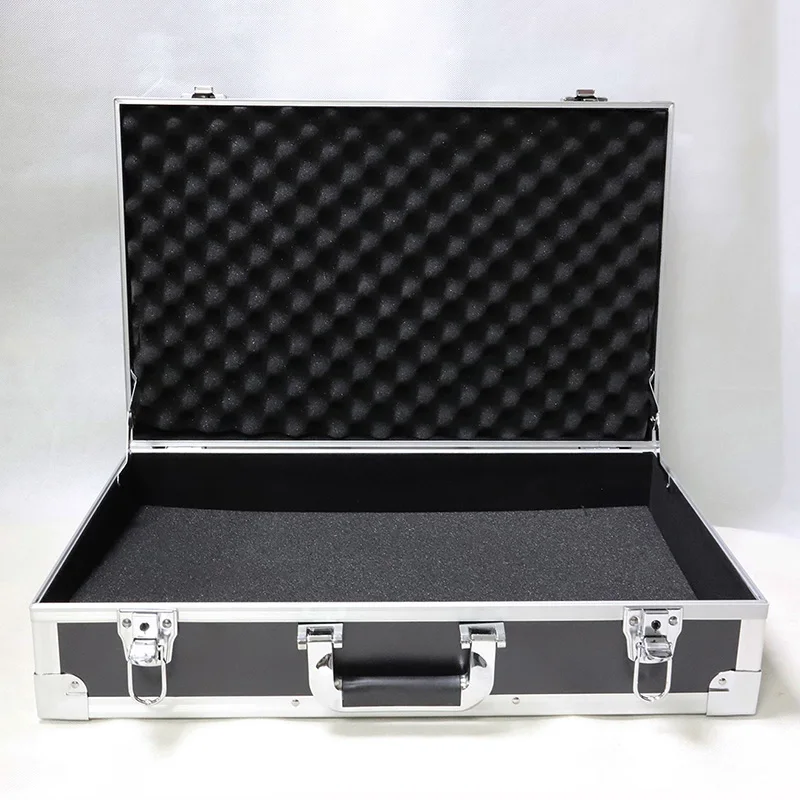 Custom Size Heavy Duty Aluminum Flight Case Extreme Protection for Tools Electronics DJ Aluminium Suitcase Tool box With Foam