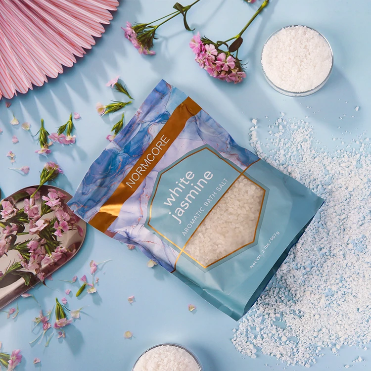 Manufacturer OEM Luxury Private Label Organic Vegan Bulk Epsom Bath Salt Bath Muscle Therapy Bath Salts