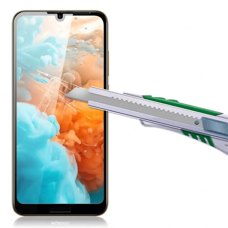 
Free Ship Wholesale 9H 9D Full Screen Full Glue Mobile Tempered Glass Screen Protector for Huawei P30 Lite P30 Pro 