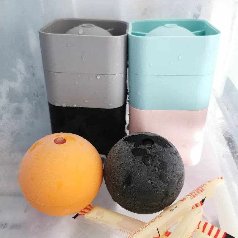 Hot Sale Stackable Mold Save Space Silicone Ice Ball Maker Mould