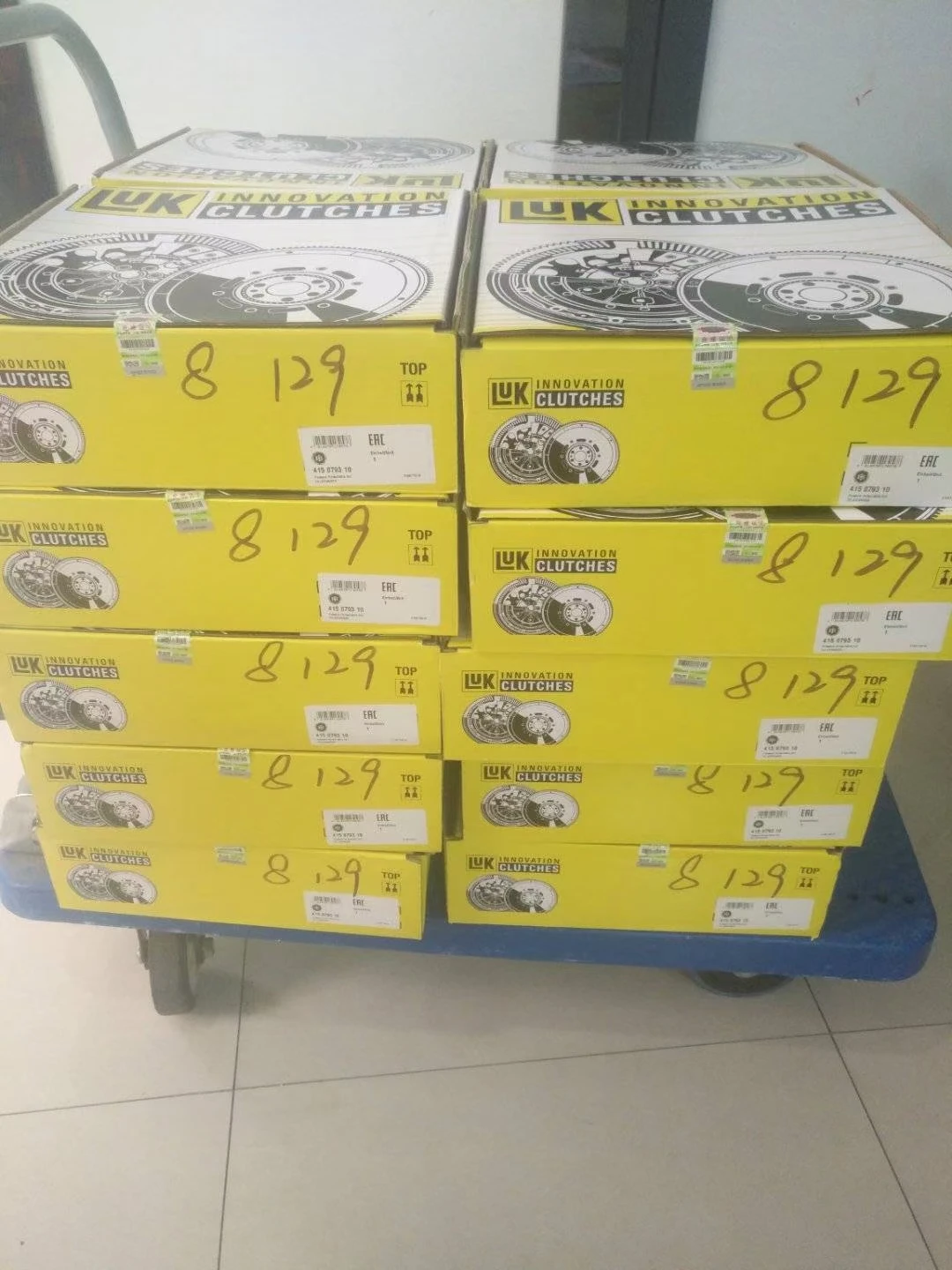 Aibyiar Brand New LUK Flywheel For VW AUDI SKODA SEAT 02E DSG DQ250 129T Teeth 8 mounting hole s Transmission Gearbox part