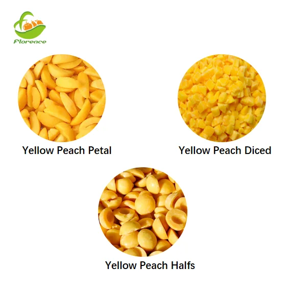 Wholesale Bulk IQF Frzoen Peach Halves