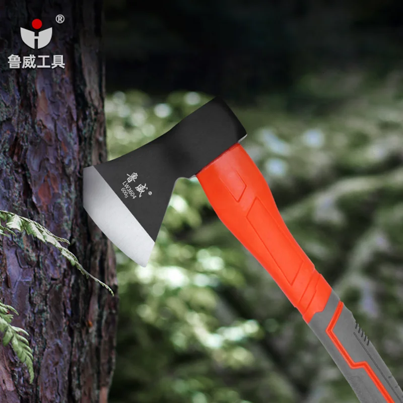 High Quality Flatehead Axes TPR Plastic Handle Axe Competition Axe Green Axe