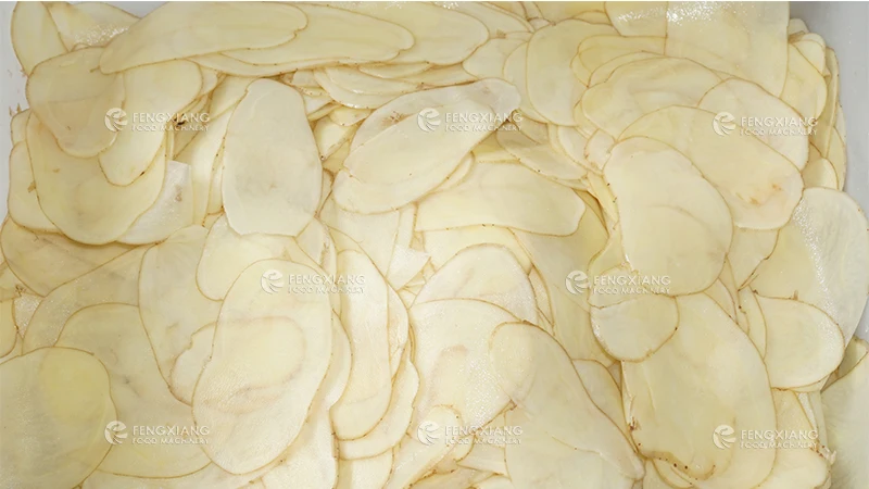 FC- 582 potato processing cutting chopping slicing machine chips making machine