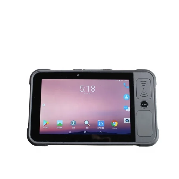 JT-980   industrial tablet hf rfid reader NFC handheld with Android 9.0  rfid reader with bluetooth GPS