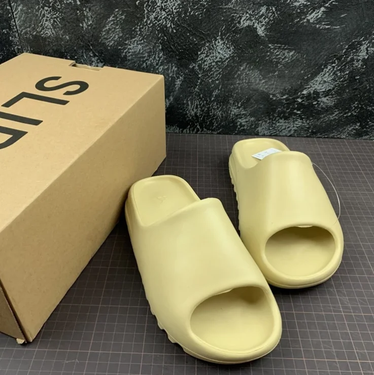  Заводские оригиналы Yeezy 2021 slide 350v2 blue yeezy тапочки спортивные кроссовки для бега мужчин женщин