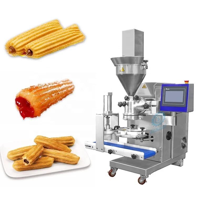 Commercial Maquina Para Hacer Rellenos Churros Cart Filling Spanish Making Maker Encrusting Machine for Sale