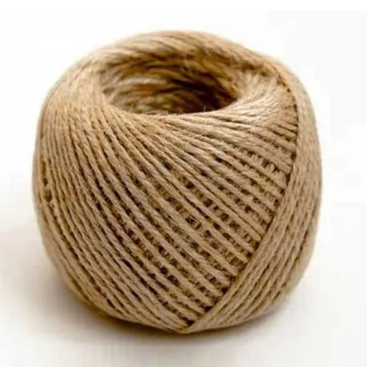 Natural Hemp Twine Cord Jute String Rope Burlap Parcel Twine 2MM Jute String Gardening Sisal Rope 3PLY Jute Twine String