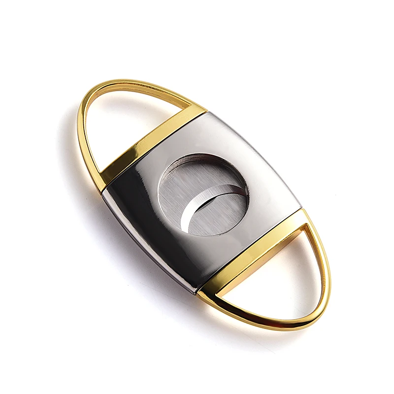 Smoking Gift Sets Accessories Stainless Steel Double Blade Cigar Accessories Cigar Knife Scissors Cutter