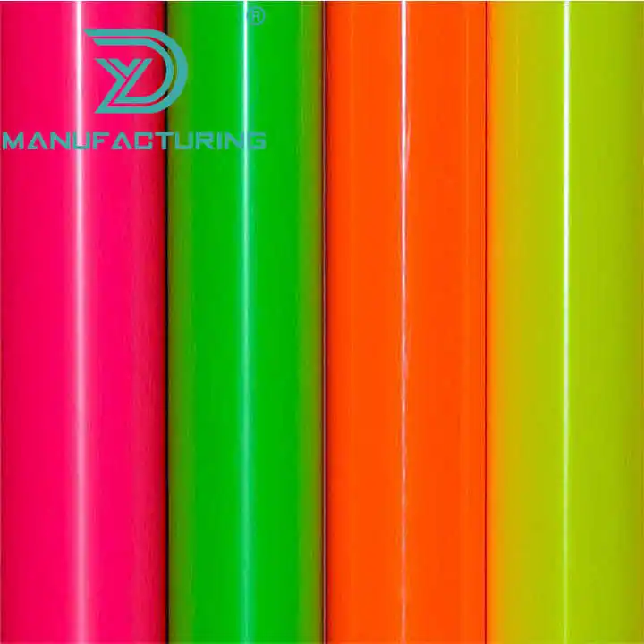 1x30M Advertising PVC Fluorescent Self Adhesive Neon Color Cutting Vinyl Roll