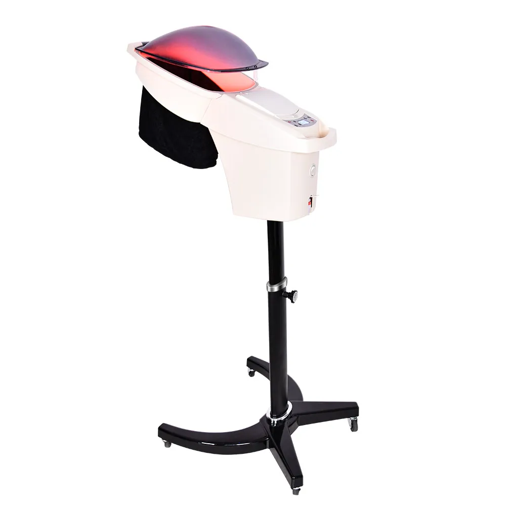 High Quality Wholesale Ultrasonic Micro Mist Hairdressing Hair Spa Steamer for Beauty Salon 7 Color Lights Ozone Hair Machine