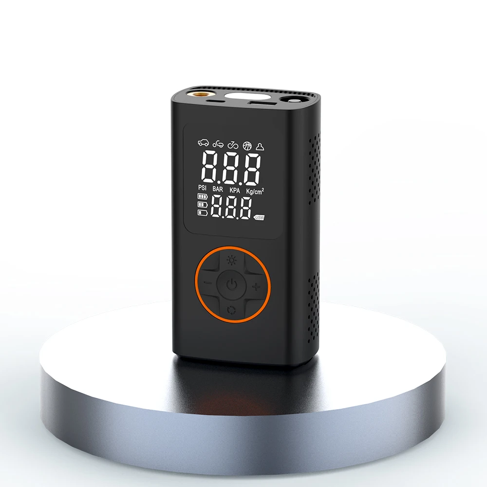High Quality Wireless Tire Inflator Fast Inflation Digital display car tire inflation pump Air Compressor for Vehicles tires