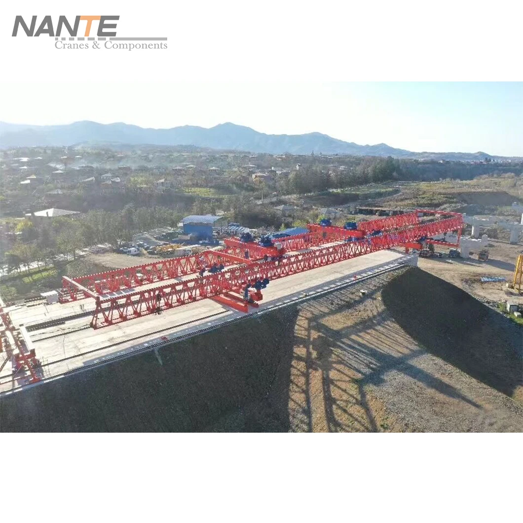 EN ISO Standard 200ton Beam Launcher for Bridge Construction