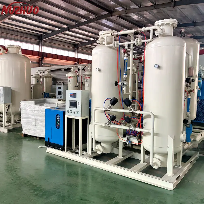 NUZHUO Factory Best Price Oxygen Separation Plant CE/ISO Certified 3-200Nm3/h O2 Generating Machine