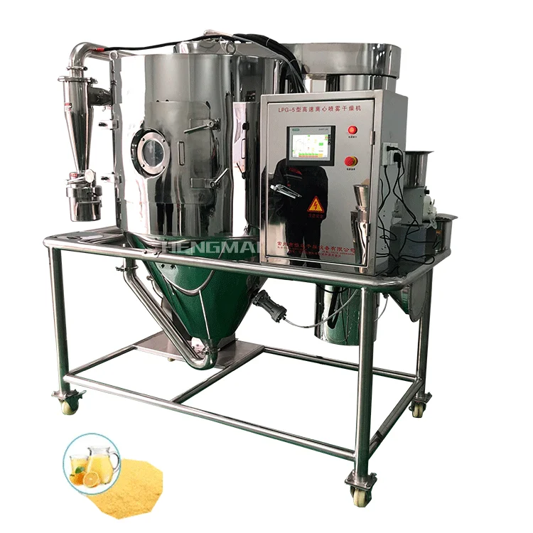 Good quality spray dryer for making powder of instant tea coffee protein soybean milk from solutions and liquid