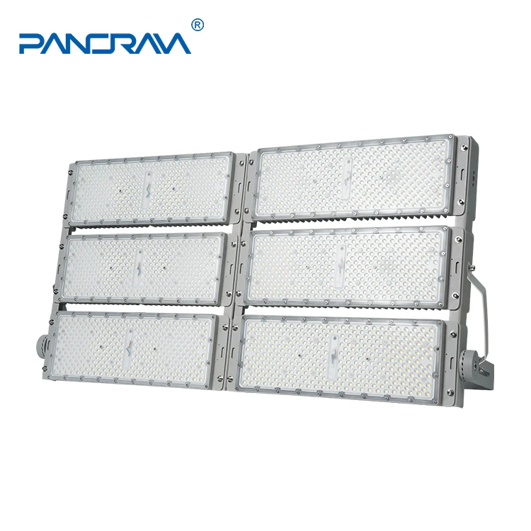 High Lumen Tennis Court Football Field Aluminum Smd3030 Stadium Project 1000w 1200w 1600w 2000w Led Modules High-Pole Light