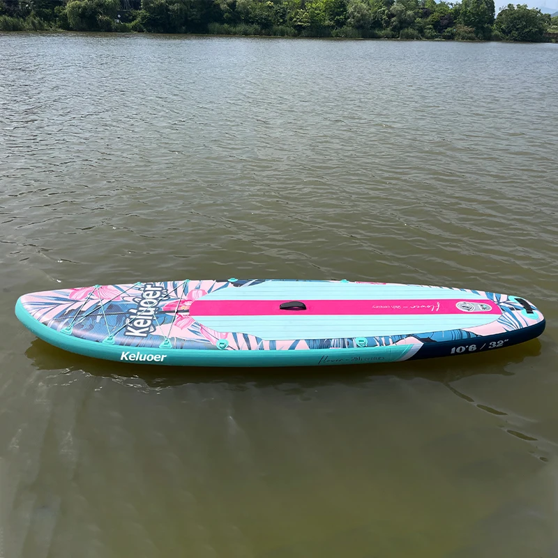 Wholesale sports equipment surf tablas Drop Stitch SUP paddle board inflatable paddle board surfboard