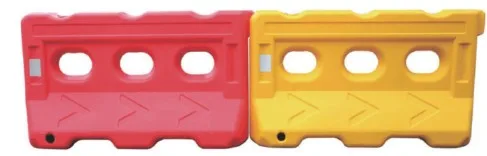 Temporary 1M Height Plastic Traffic Foldable Water Filled Barrier