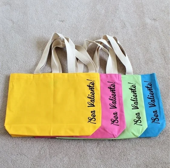 Cotton Tote Bag Shopping Bag Custom Logo Printed Grocery Bag