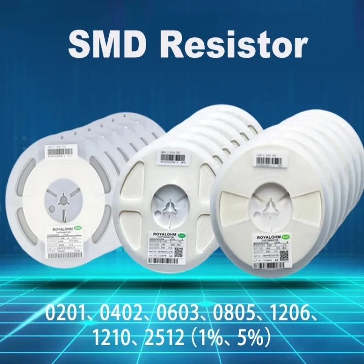 Smd chip resistor 1206 5% 1% 1/4W 3K 3.3K 3.6K 3.9K 4.3K 4.7K 5.1K 5.6K Ohm 1206 Smd Resistor