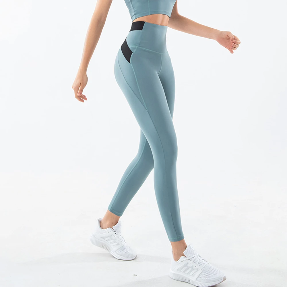 Высокая талия, на заказ, одежда для фитнеса, для тренировок, сексуальная спортивная одежда, леггинсы для спортзала, органические Женские Штаны Для Йоги