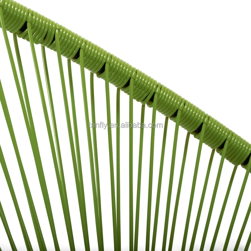 Rattan Furniture Patio Use Papasan Chair Cane Acapulco Rosary Wicker Chair Outdoor Garden