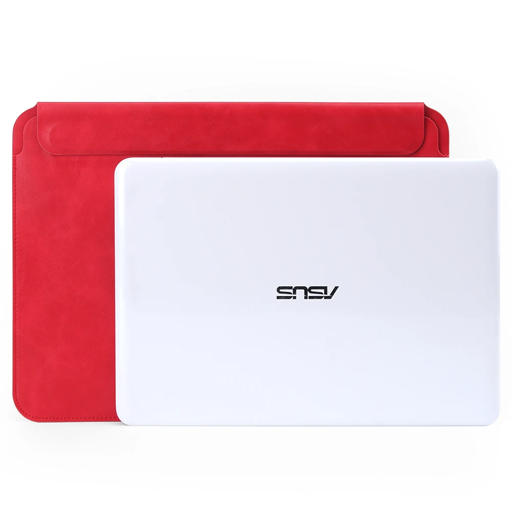 Factory Design Flip Laptop Bags&Covers Soft Leather Shockproof Waterproof Light Weight for Universal 13/13.3/14.2 inch Case