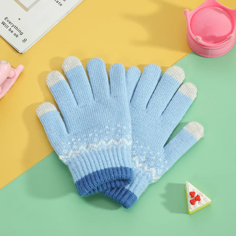 Fleece Thermal Windproof Touch Screen Gloves Winter Warm Outdoor Sports Gloves