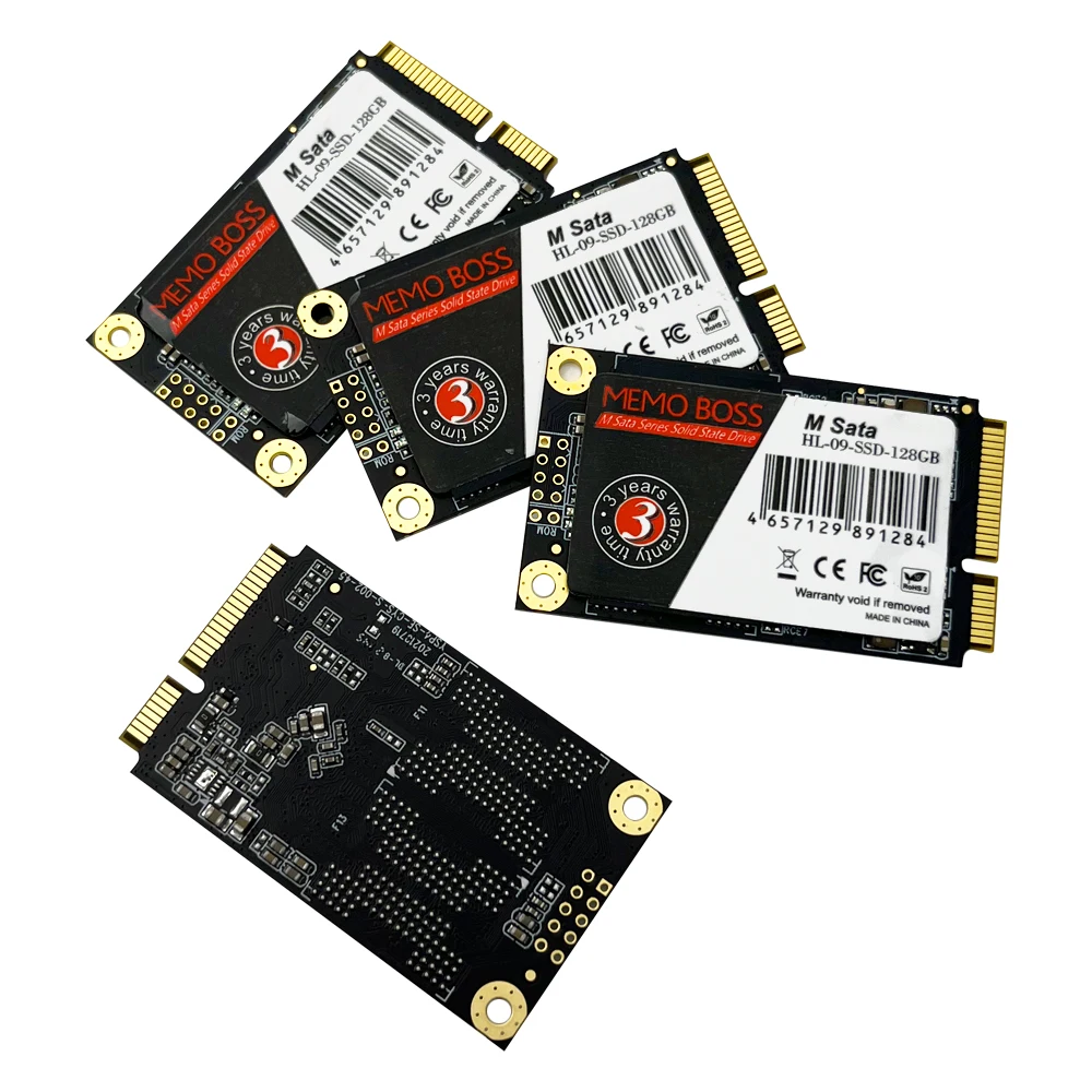 OEM SSD mSATA Half Size 128GB 256GB 512GB 1TB SATA3 MEMOBOSS Solid State Drive ssd 256 gb For Desktop And Laptop