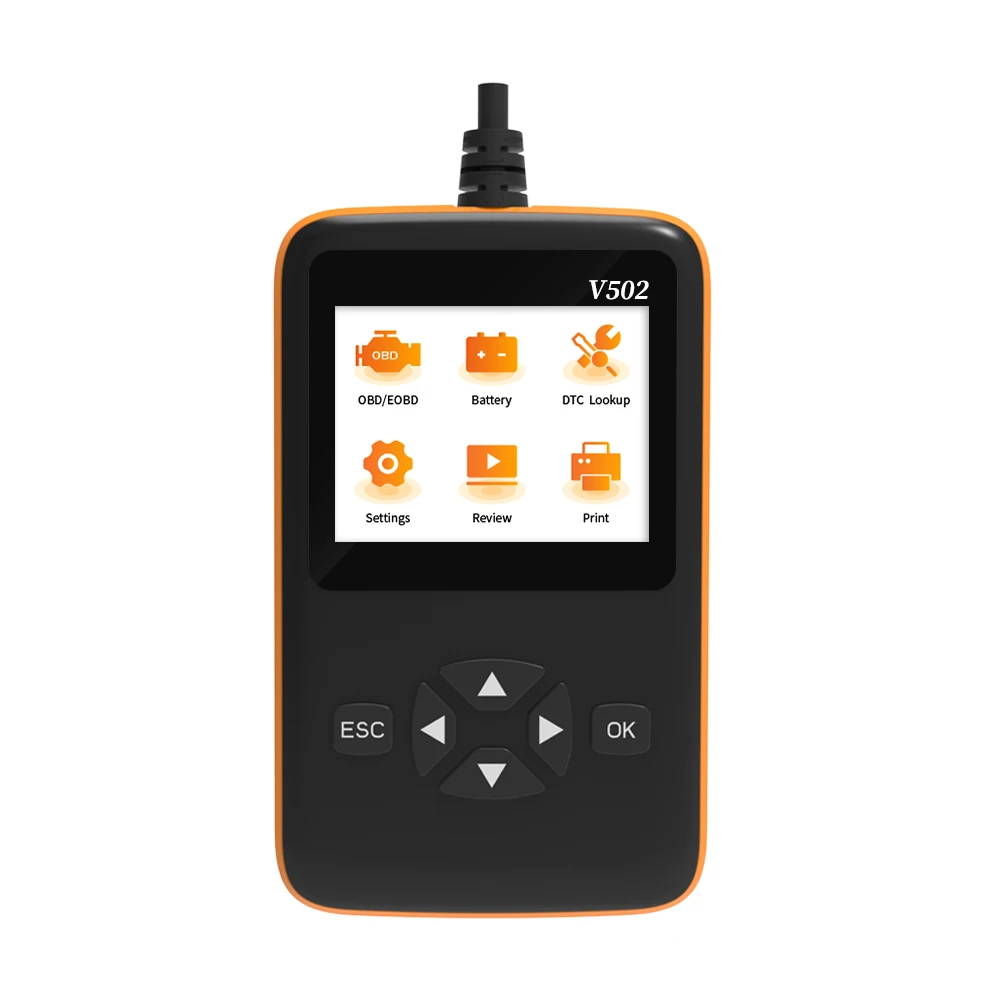 Заводская Продажа Obd2 диагностические сканеры инструменты Et3 адаптер для автомобиля цифровая модель V502