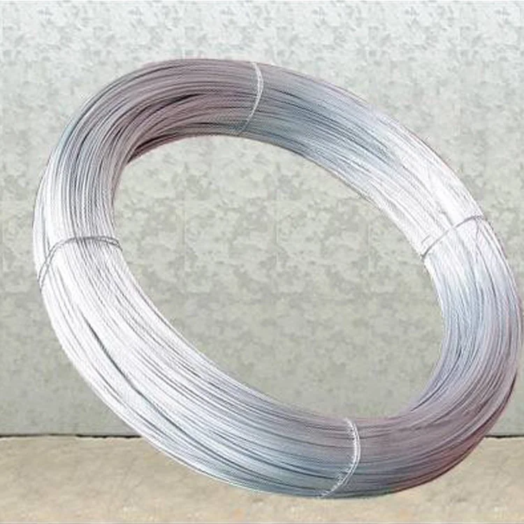 hot dipped galvanized steel wire 1.0mm 3.0mm electro galvanized Iron wire