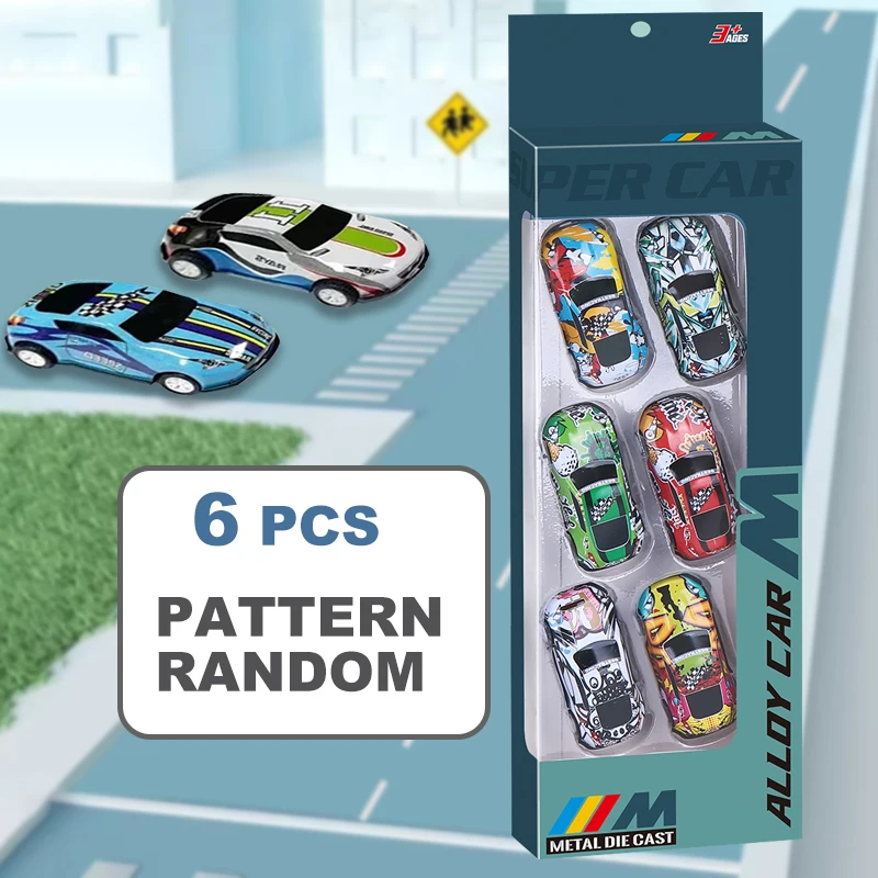 Mini Die Cast Toy Vehicles Play Game Model Hot Children Wheels Friction Toy Vehicle Car Set Arrival Alloy for Kids Boys