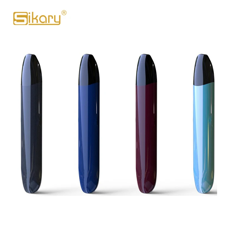 
New Design OEM Sikary Vape Prefilled Nicotine Salt 400 Puffs Vape Pen Hookah Disposable Vape Pod System E Cigarette 
