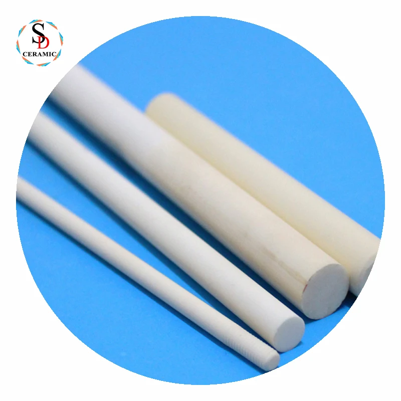 Precision Water Pump Ceramic Shaft Ceramic Piston Rod Zirconia Industrial Ceramic Rod