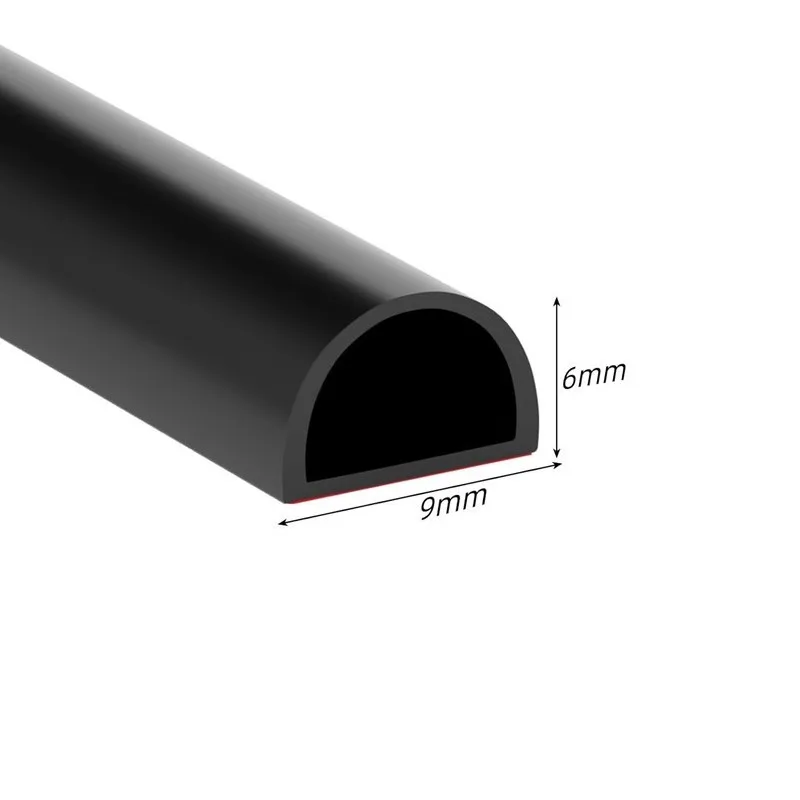 Self-Adhesive D-Shape Door Insulation Strip for Door Frame & Window