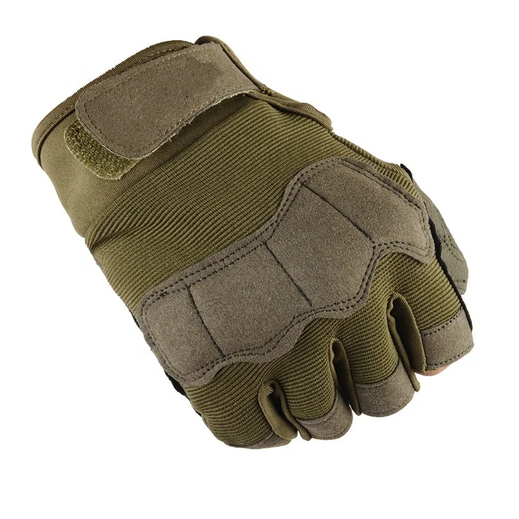 Outdoor Half Finger Cloth gloves tactical gloves screen touch