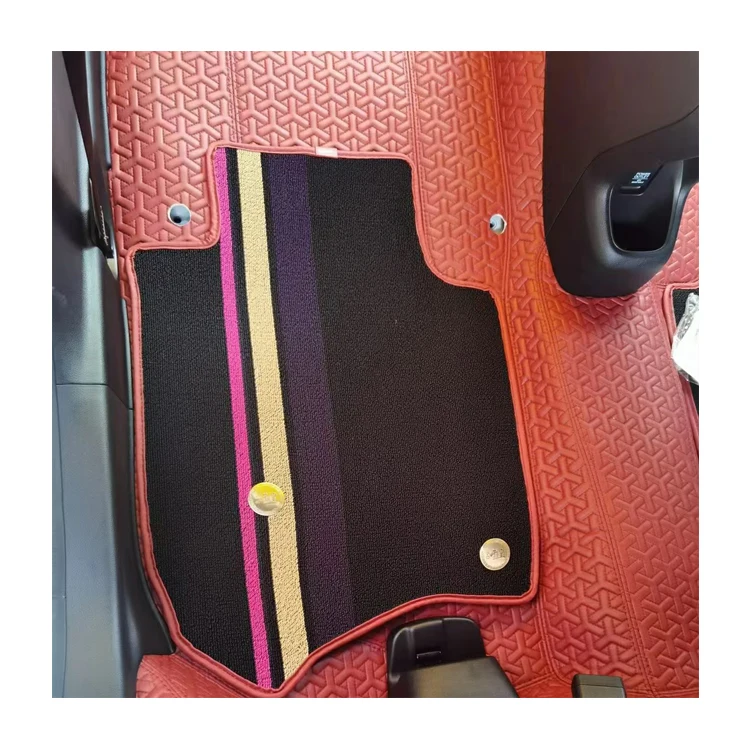 Custom support Automotive upholstery floor protector car floor mat for replacement