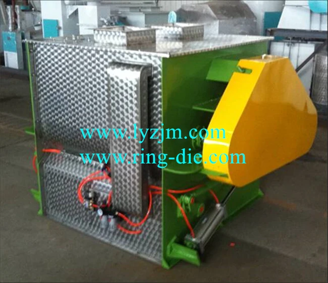SLHY 1-10TPH Animal Feed Blender Machine / Single Shaft Paddle Grain Mixer animal Feed Mixing Machine
