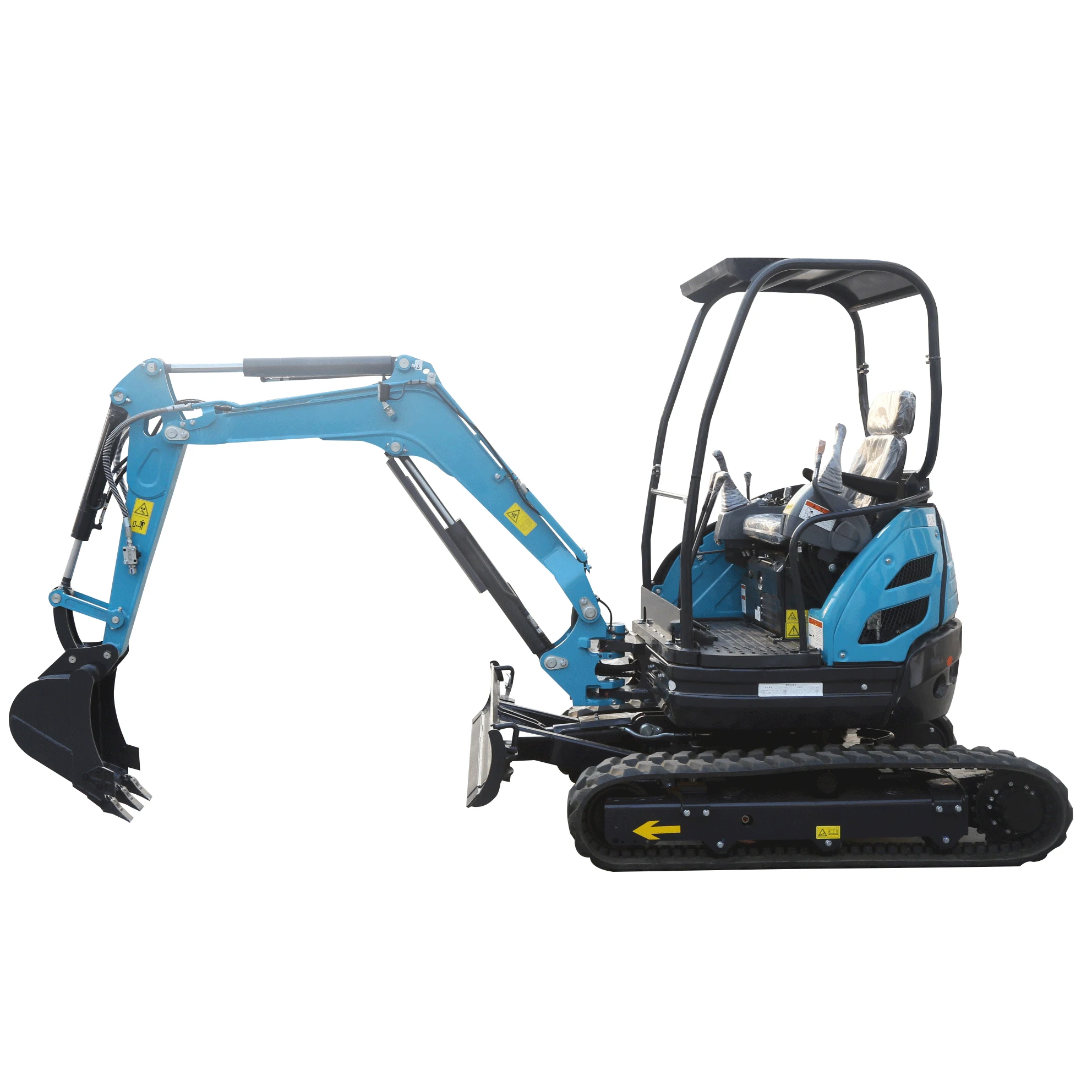 Household Small Excavator Micro 1 Ton 1.8ton 2 Ton Excavators With Various Accessories