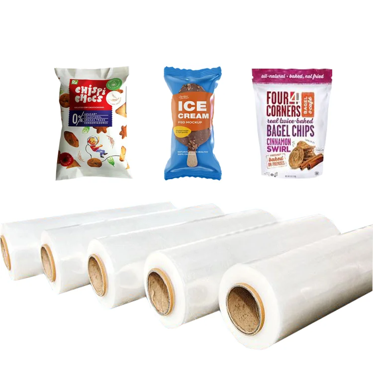 Custom high quality sealing membrane waterproof bubble tea cup sealing film cpp/pet plastic stretch roll film