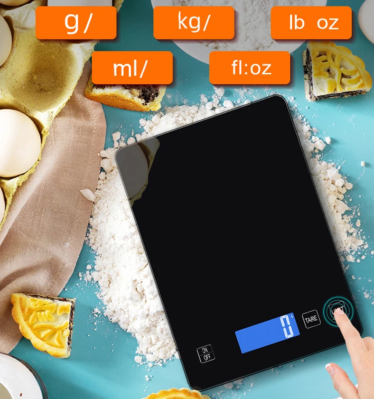 Hot Sale 5Kg 10Kg 15Kg/1G Glass Digital Food Counting Electronic Food Weighing Kitchen Scale With Calories