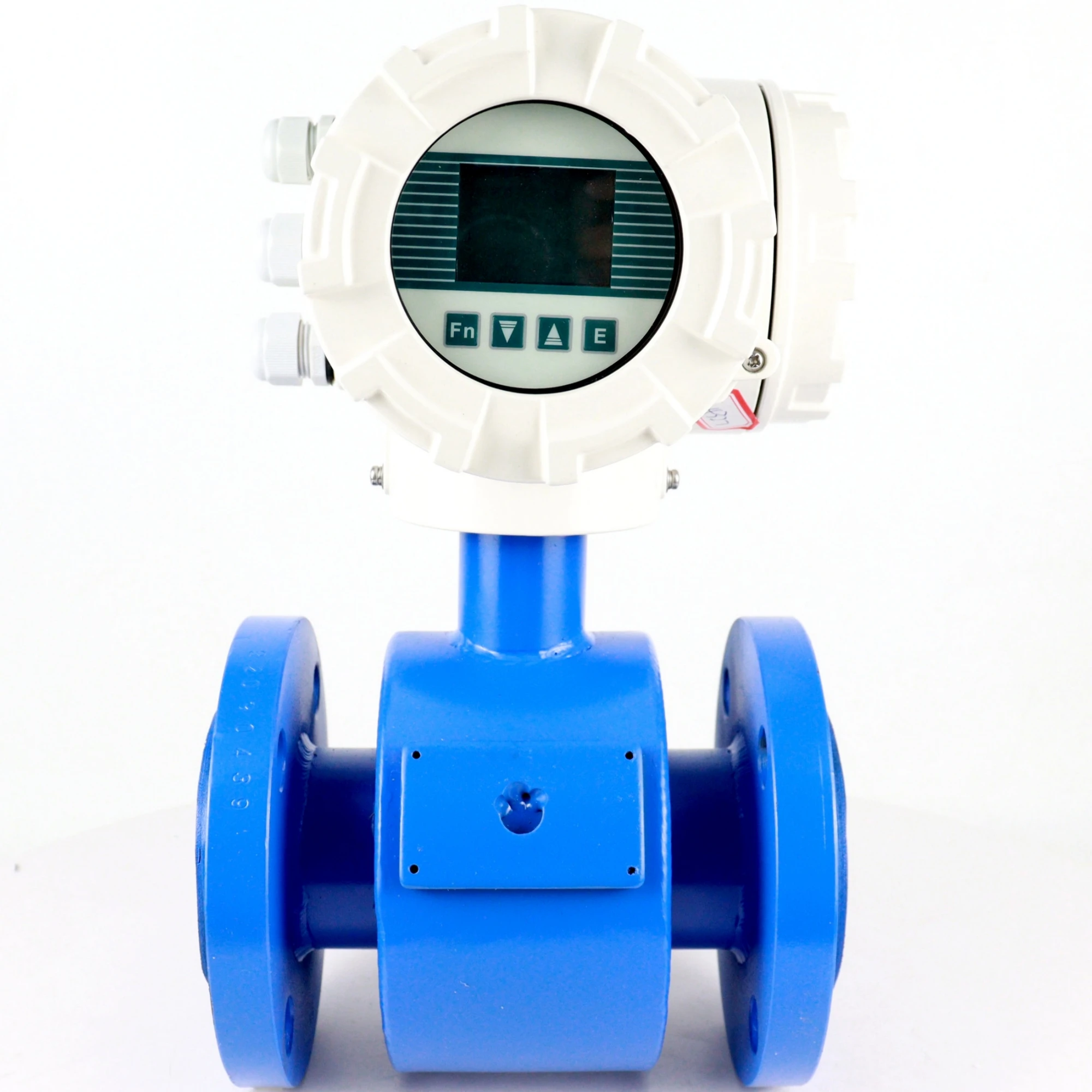 ANSI DIN Acid-base Fluid Double corrosive medium 1inch PTFE Lining GB Flange International standard electromagnetic flow meter