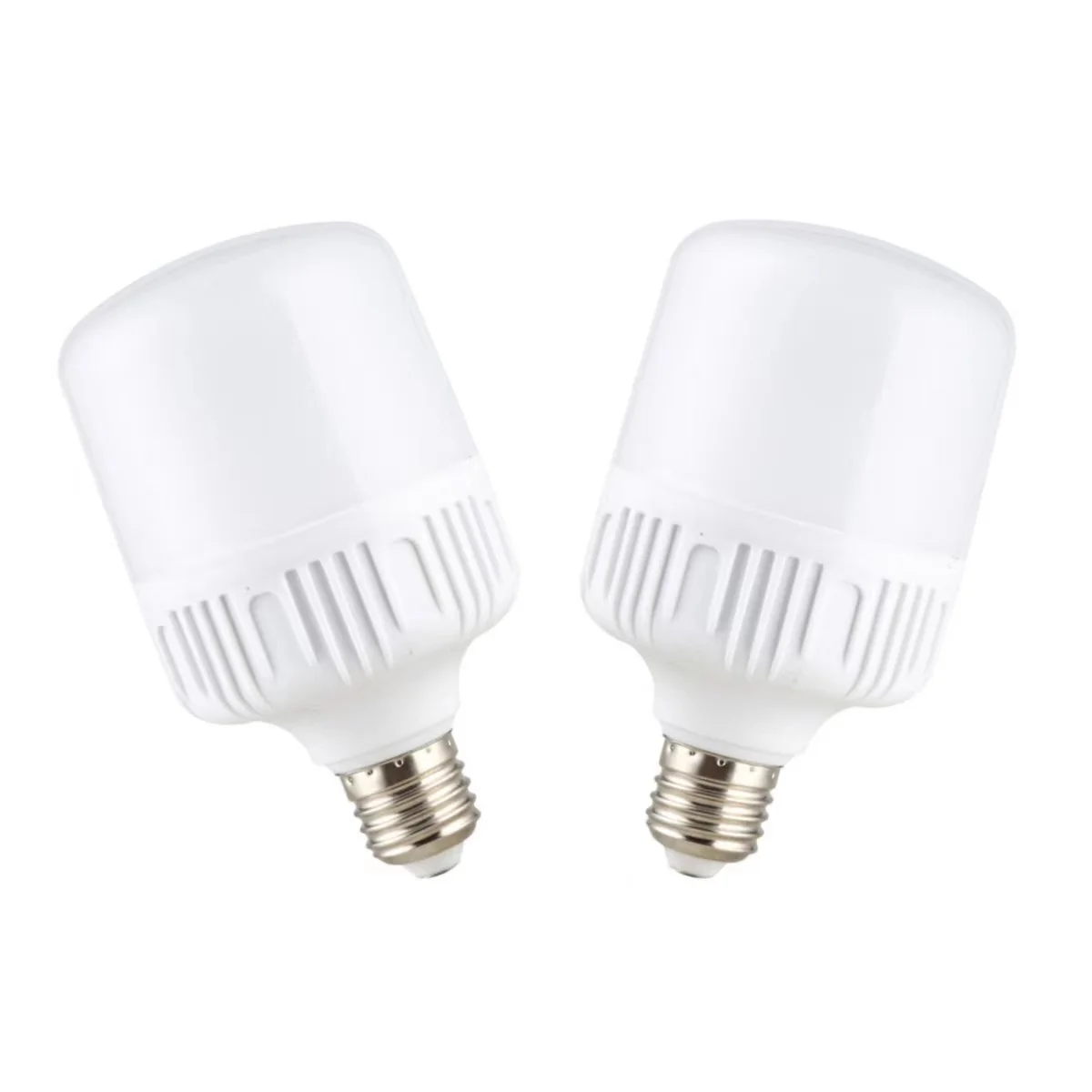 Indoor lighting office home E27 B22 led bulb light 30w 40w 50w aluminum in plastic led bulb t shape led light bulb