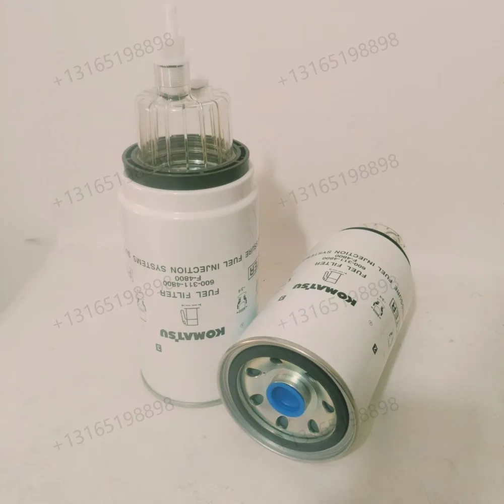 Komatsu Cartridge Excavator PC490-10 Loader WA500-7 Bulldozer D155AX-7 Fuel Filter 600-311-4800