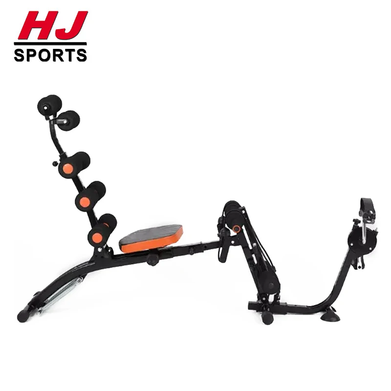 HUIJUN Adjustable Abdominal Trainer Machine Fitness Foldable AB Chair Gym Fitness Equipment HJ-10001