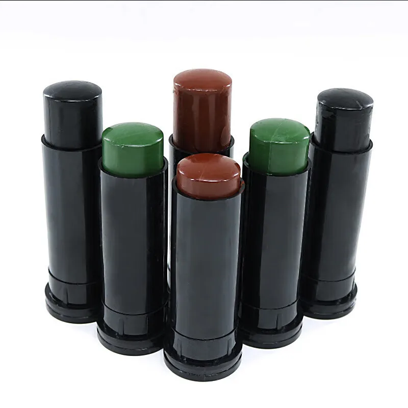 Paint Face Camouflage 3 Colors Green Black Brown Waterproof Paint Camouflage For Outdoor Training